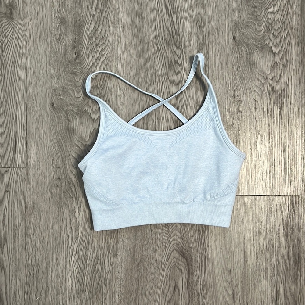 AYBL sports bra medium in blue